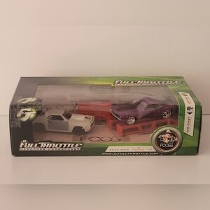 New In Box Foose 2-Car Boxset Full Throttle Hardcore Horsepower Die-Cast. This F